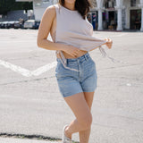 Camila High Rise Tailored Shorts
