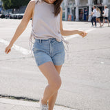 Camila High Rise Tailored Shorts