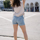 Camila High Rise Tailored Shorts