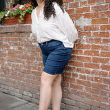 Aria High Rise V-Front Bermuda - PLUS