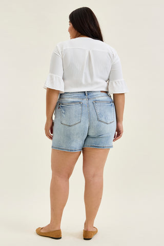 Daryl Vintage Wash Dad Shorts - PLUS