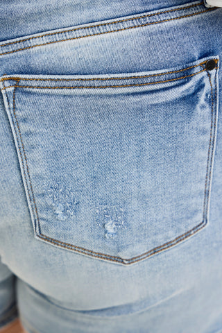Daryl Vintage Wash Dad Shorts - PLUS