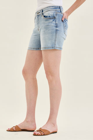 Daryl Vintage Wash Dad Shorts