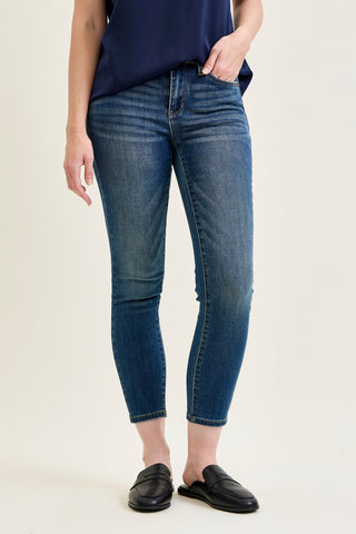 Angie Mid Rise Comfy Chic 27" Relaxed Jeans