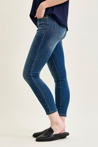Angie Mid Rise Comfy Chic 27" Relaxed Jeans