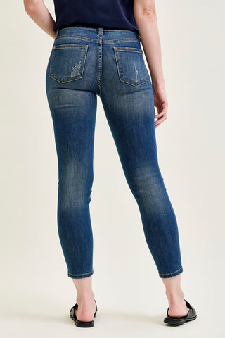 Angie Mid Rise Comfy Chic 27" Relaxed Jeans