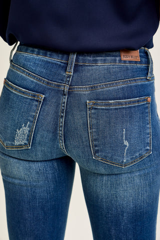 Angie Mid Rise Comfy Chic 27" Relaxed Jeans