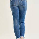 Amery Destroy Hem Skinny Jeans