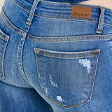 Amery Destroy Hem Skinny Jeans