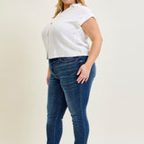 Ella Mid Rise Handsand Classic Skinny - PLUS