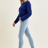 Darla Distressed Skinny Jeans