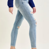 Darla Distressed Skinny Jeans