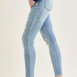 Darla Distressed Skinny Jeans