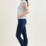 Gia High Rise Super Dark Skinny Jeans