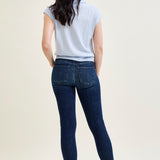 Gia High Rise Super Dark Skinny Jeans