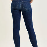 Gia High Rise Super Dark Skinny Jeans