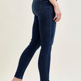 Gia High Rise Super Dark Skinny Jeans