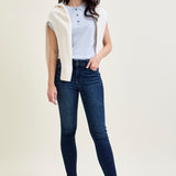 Gia High Rise Super Dark Skinny Jeans