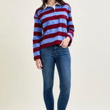 Joey Mid Rise Skinny Jeans With Handsand