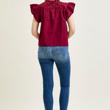 Rose Classic Button Fly Skinny Jeans