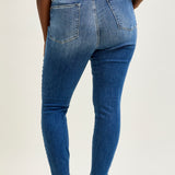 Rose Classic Button Fly Skinny Jeans - PLUS