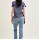 Michelle Mid Rise Vintage Wash Boyfriend Jeans