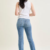 Ashley Mid Rise Bootcut Jeans