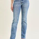 Ashley Mid Rise Bootcut Jeans