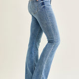 Ashley Mid Rise Bootcut Jeans