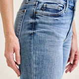 Ashley Mid Rise Bootcut Jeans
