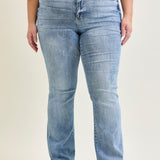 Ashley Mid Rise Bootcut Jeans - PLUS