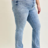 Ashley Mid Rise Bootcut Jeans - PLUS