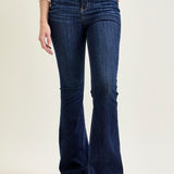 Lily High Rise Raw Hem Flare