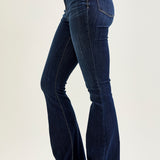 Lily High Rise Raw Hem Flare