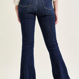 Lily High Rise Raw Hem Flare