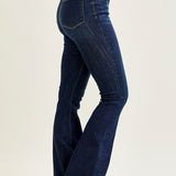 Lily High Rise Raw Hem Flare