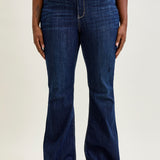 Lily High Rise Raw Hem Flare - PLUS