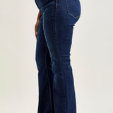 Lily High Rise Raw Hem Flare - PLUS