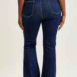 Lily High Rise Raw Hem Flare - PLUS