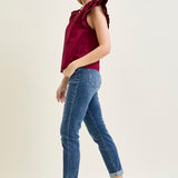 Margot High Rise Bleach Splash Boyfriend Jeans