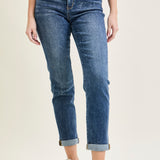 Margot High Rise Bleach Splash Boyfriend Jeans