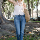 Margot High Rise Bleach Splash Boyfriend Jeans