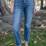 Margot High Rise Bleach Splash Boyfriend Jeans