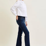 Elsy Whiskered Bootcut Jeans (29" Inseam)