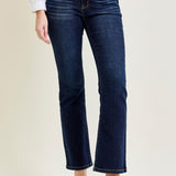 Elsy Whiskered Bootcut Jeans (29" Inseam)