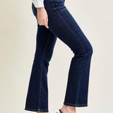 Elsy Whiskered Bootcut Jeans (29" Inseam)