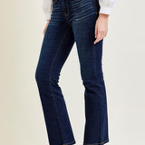 Elsy Whiskered Bootcut Jeans (29" Inseam)