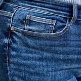 Addison Classic Cuffed Boyfriend Jeans- PLUS