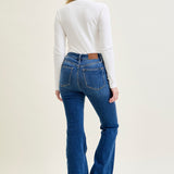 Penny Wide Hem Flare Jeans