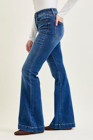 Penny Wide Hem Flare Jeans